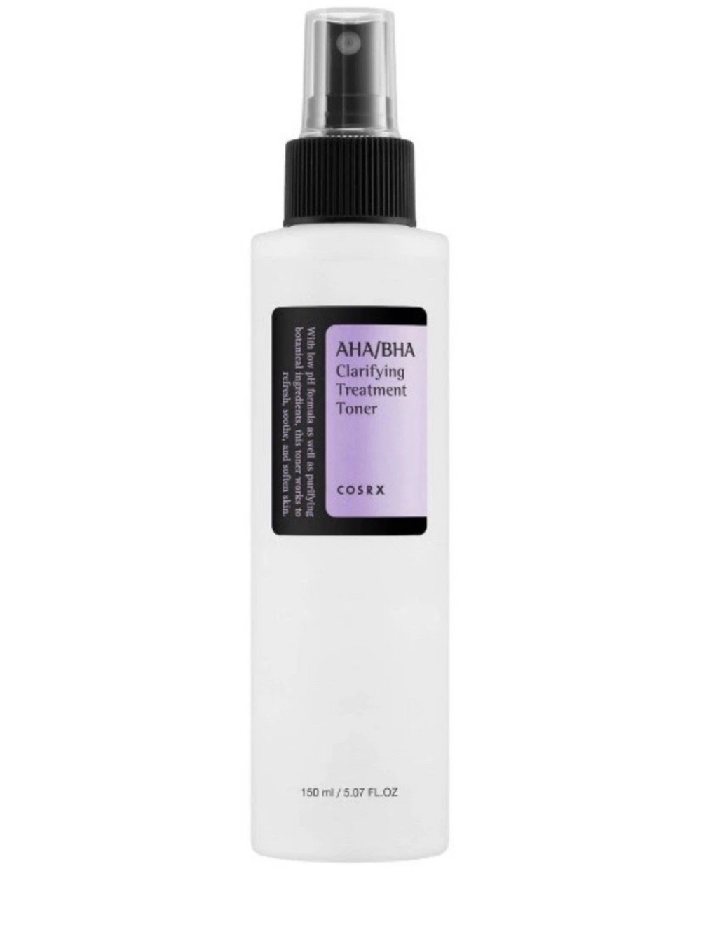 NEW COSRX AHA/BHA Clarifying Toner Exfoliating Face Mist Korean 5.07 oz / 150ml